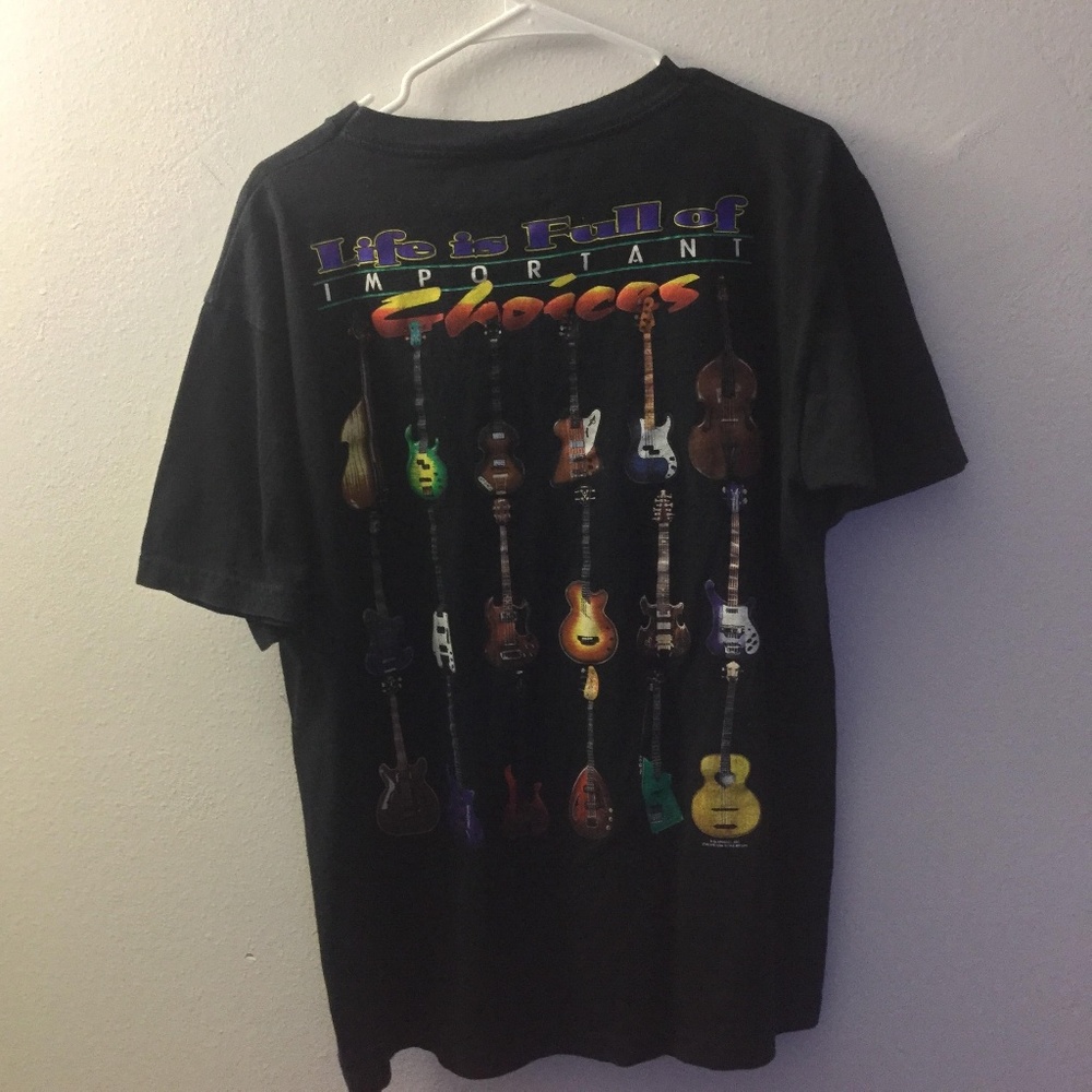Vintage 90s life is full of importance choice tee